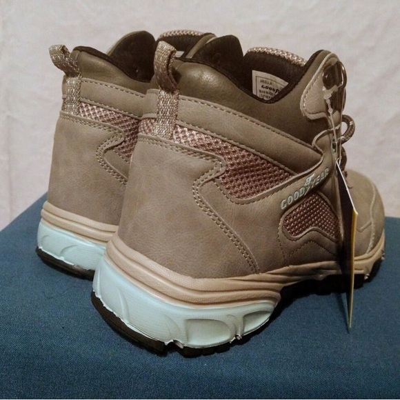 Goodyear Ariella Hiking Work Boots, Grey, Light Blue, Beige - Picture 4 of 4